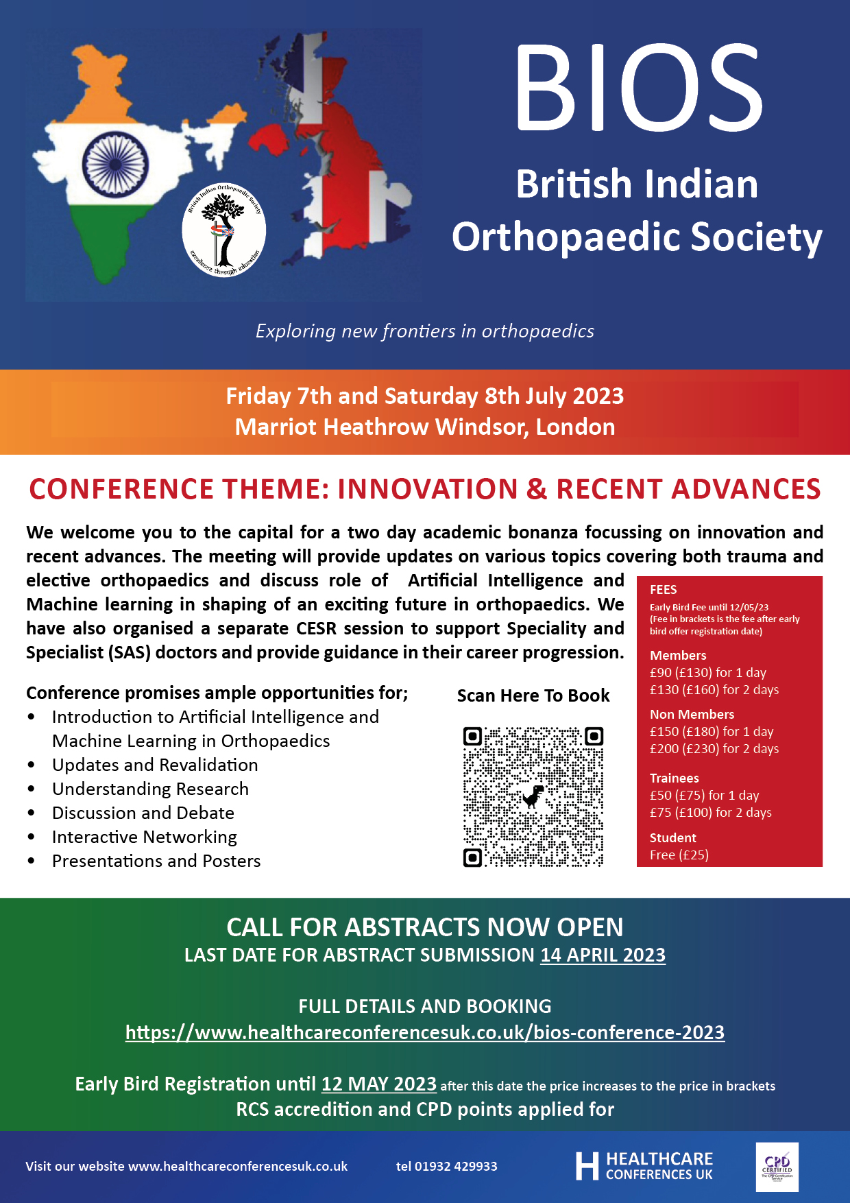 British Indian Orthopaedic Society (BIOS) Conference 2023